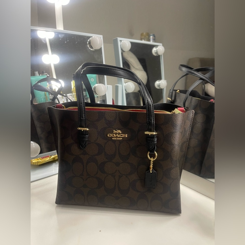 Coach mini tote